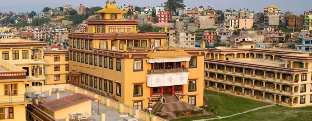 Khachoe Ghakyil Ling Nunnery in Nepal
